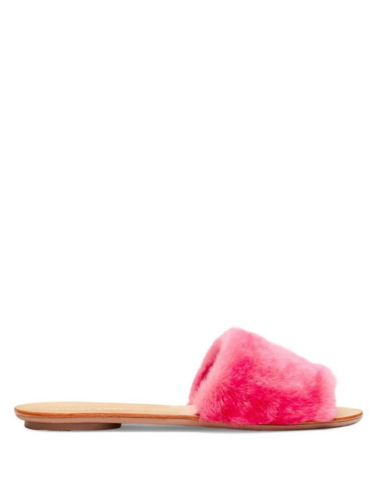 商品Loeffler Randall|Isabel Fur Slide Sandals,价格¥2071,第2张图片详细描述