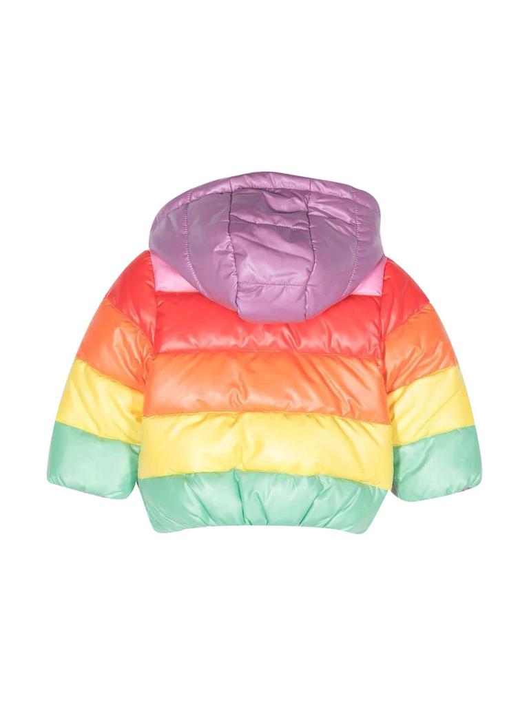 Stella McCartney Kids Multicolor Down Jacket Baby Girl商品第2张图片规格展示
