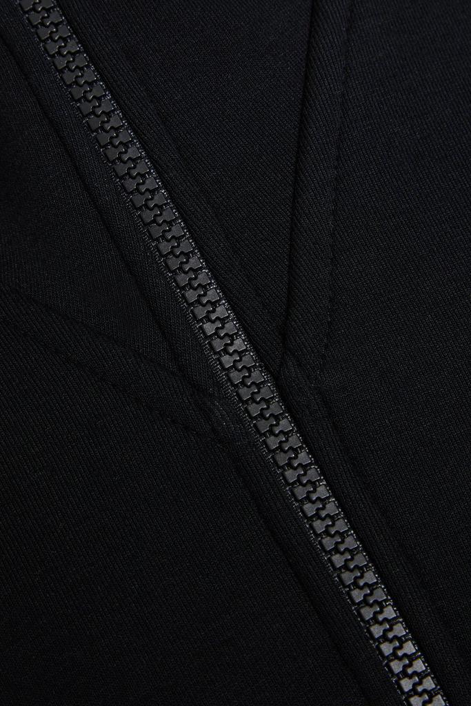 Neoprene hooded mini dress商品第2张图片规格展示