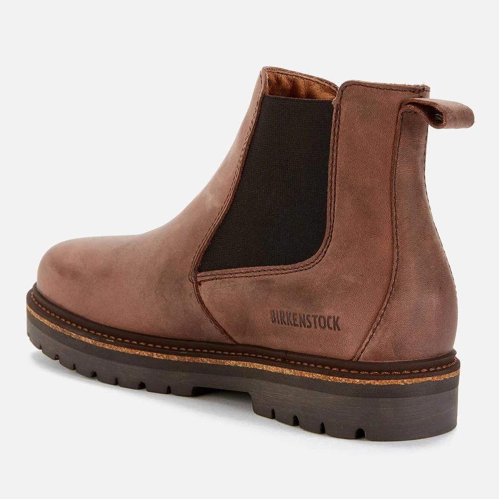 商品Birkenstock|BIRKENSTOCK WOMEN'S STALON NUBUCK CHELSEA BOOTS - MOCCA,价格¥1119,第3张图片详细描述