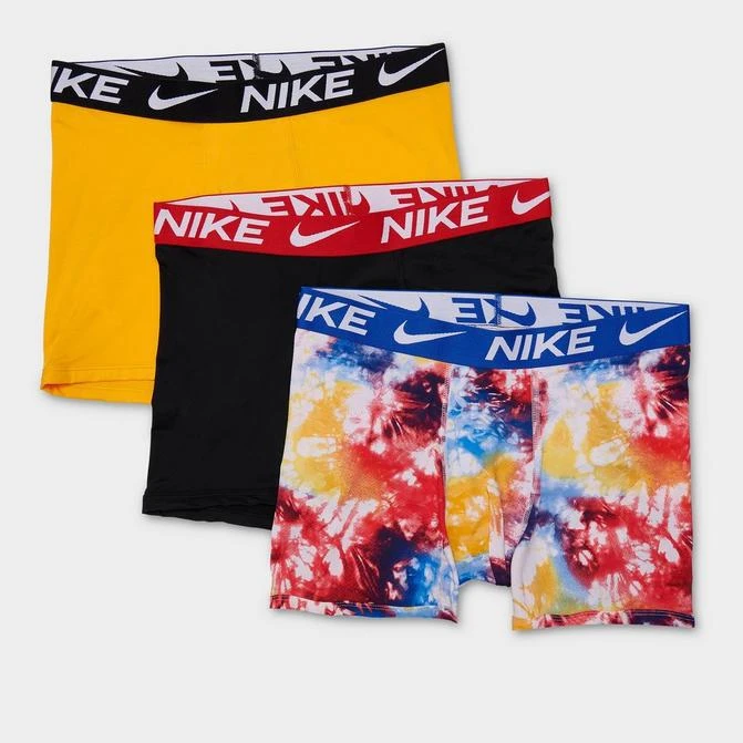 商品NIKE|Kids' Nike Dri-FIT Essential Microfiber Boxer Briefs (3-Pack),价格¥149,第1张图片