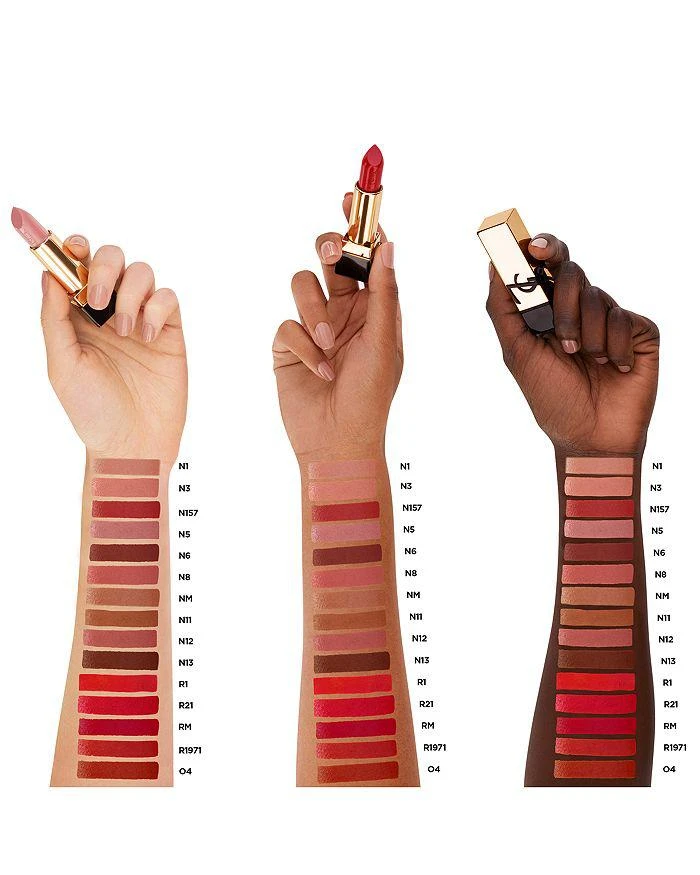 商品Yves Saint Laurent|Rouge Pur Couture Satin Lipstick,价格¥332,第4张图片详细描述