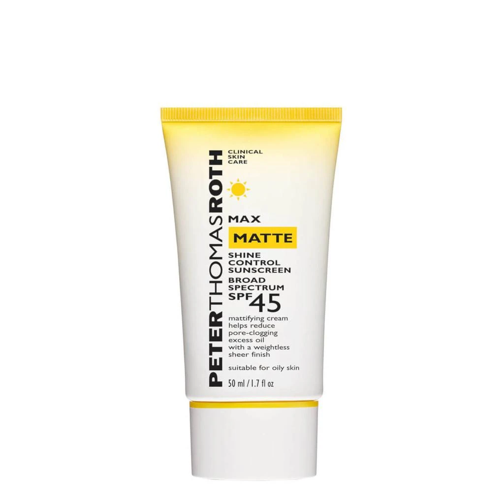 商品Peter Thomas Roth|Peter Thomas Roth Max Matte Shine Control Sun Cream SPF45 1.7 fl. oz,价格¥285,第1张图片