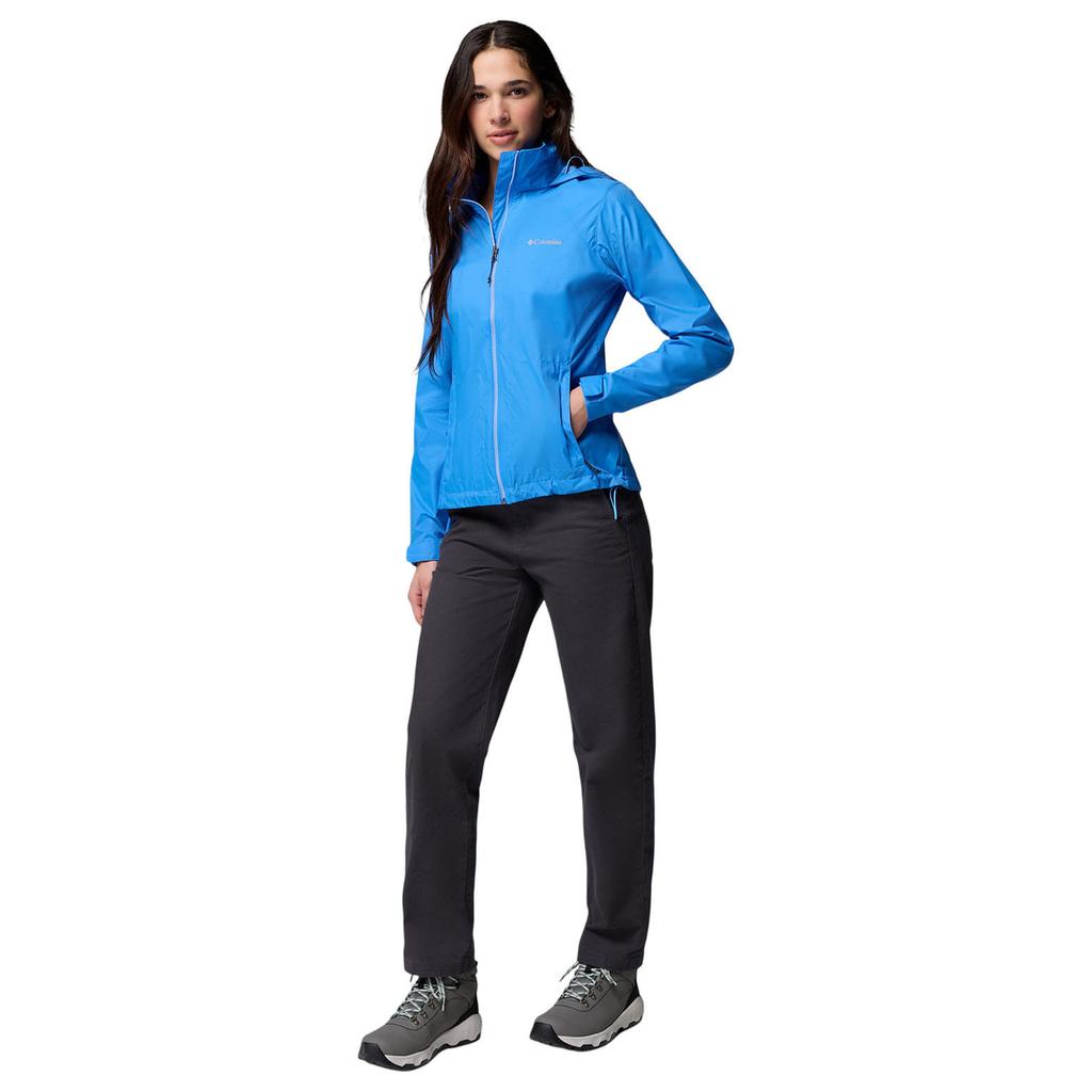 Alo Cropped Micro Plisse Jacket - Eclipse Blue - Jackets - Free