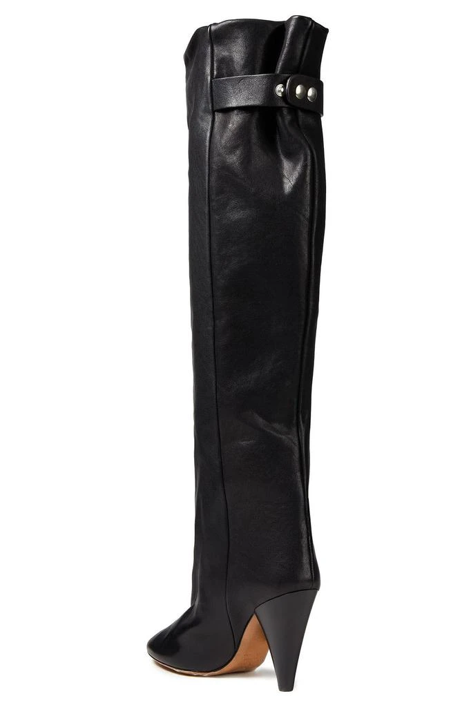商品Isabel Marant|Lacine leather knee boots,价格¥5845,第3张图片详细描述
