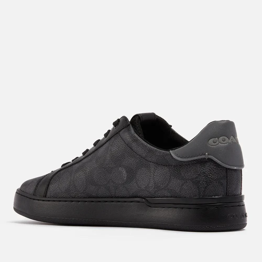 商品Coach|Coach Lowline Signature Printed Coated-Canvas Trainers,价格¥1713,第2张图片详细描述