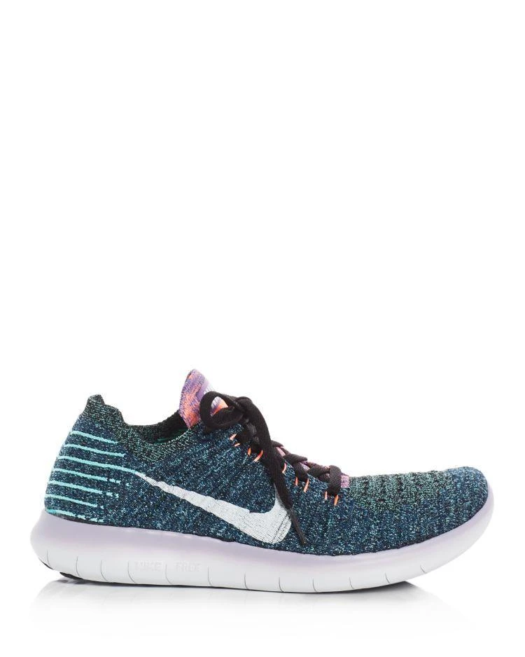 商品NIKE|Women's Free RN Flyknit Lace Up Sneakers,价格¥681,第2张图片详细描述