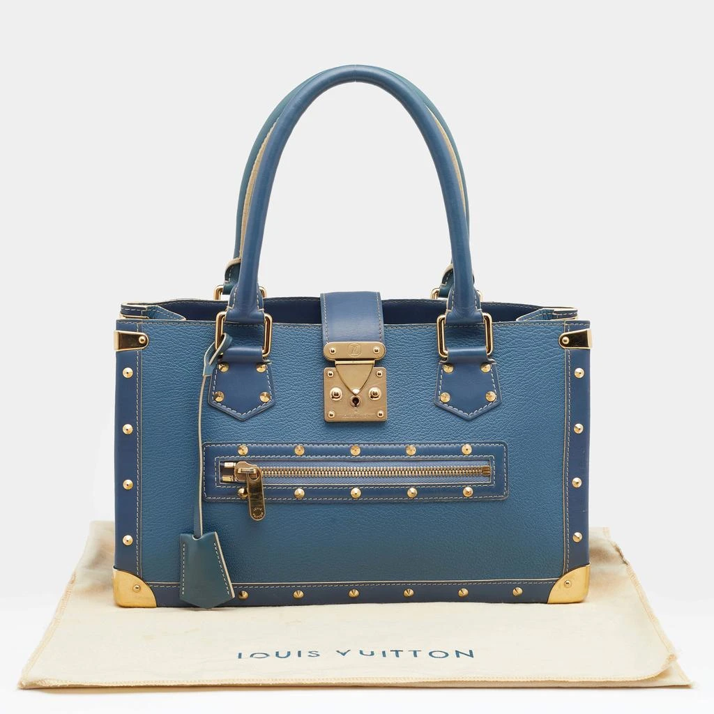 Louis Vuitton Blue Leather Suhali Le Fabuleux Bag 商品