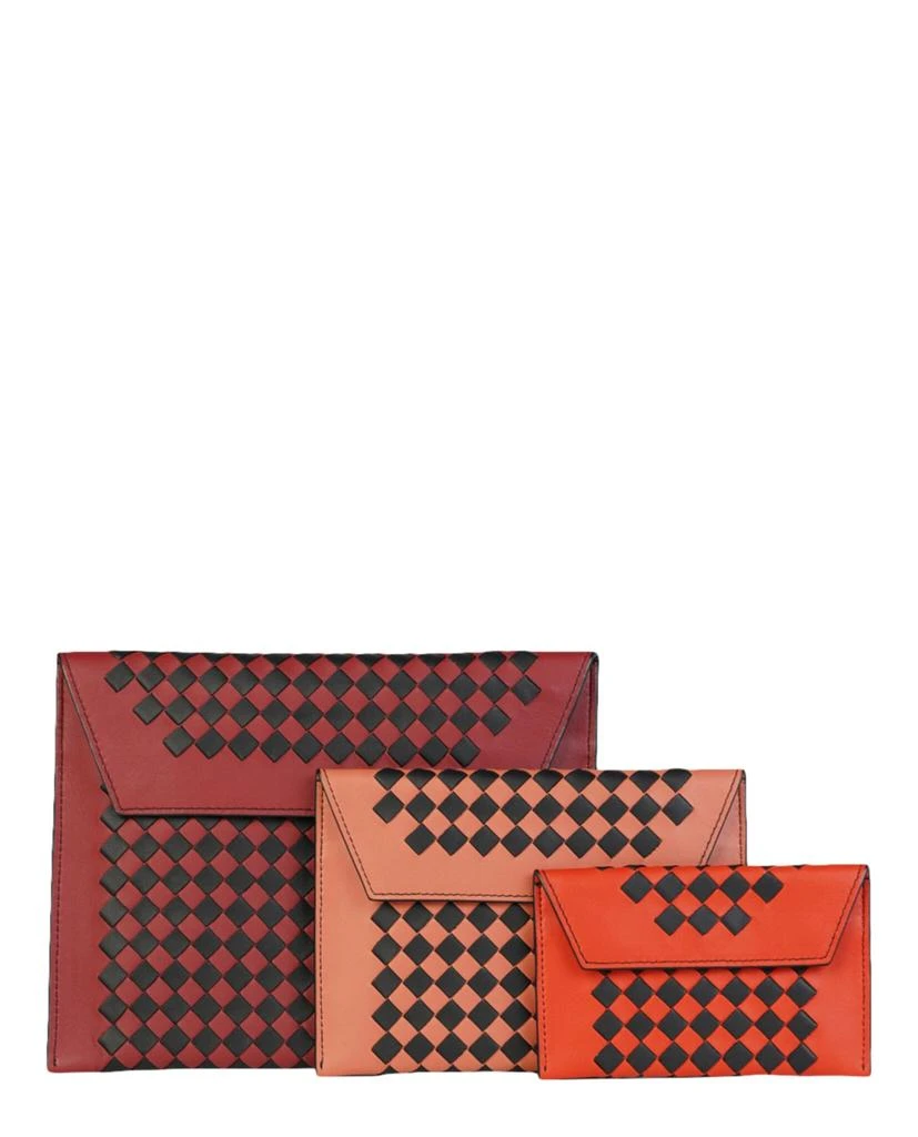 商品Bottega Veneta|Trio Set Clutch Bags,价格¥2253,第1张图片