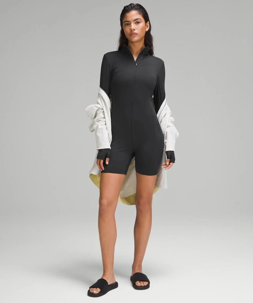 商品Lululemon|Tight-Fit Lined Long-Sleeve Onesie,价格¥586,第1张图片