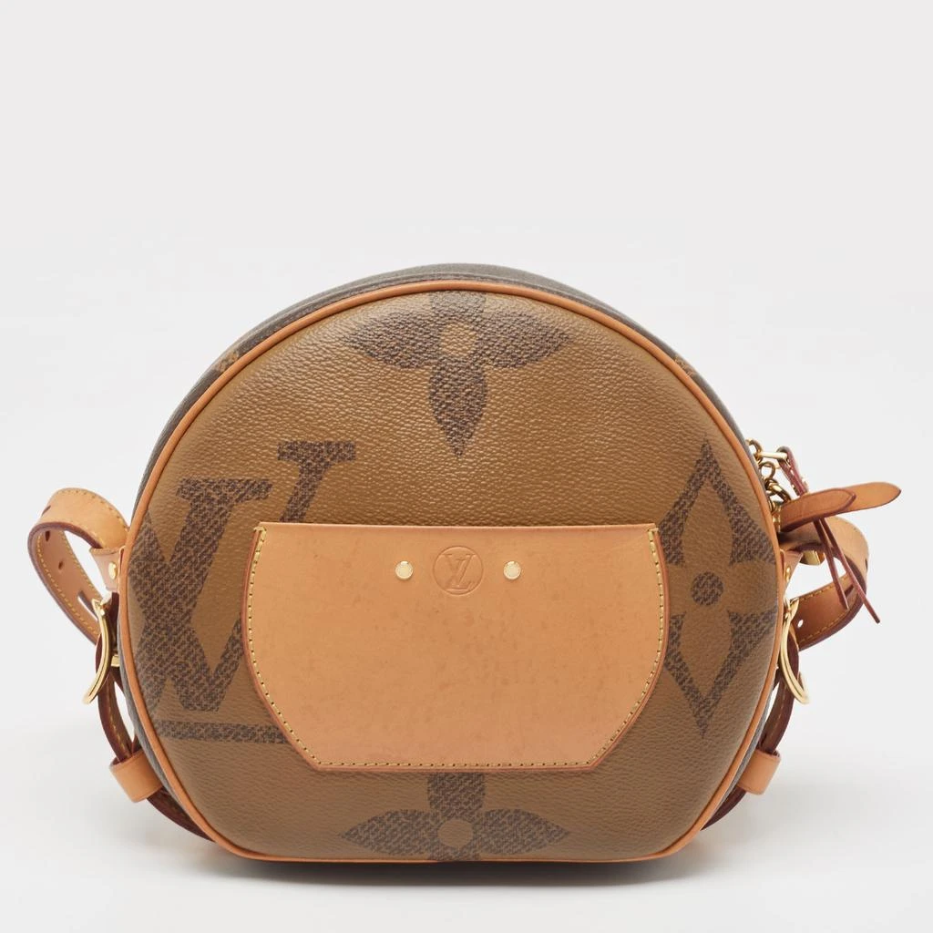 商品[二手商品] Louis Vuitton|Louis Vuitton Monogram Giant Reverse Canvas Boite Chapeau Souple MM Bag,价格¥15341,第4张图片详细描述