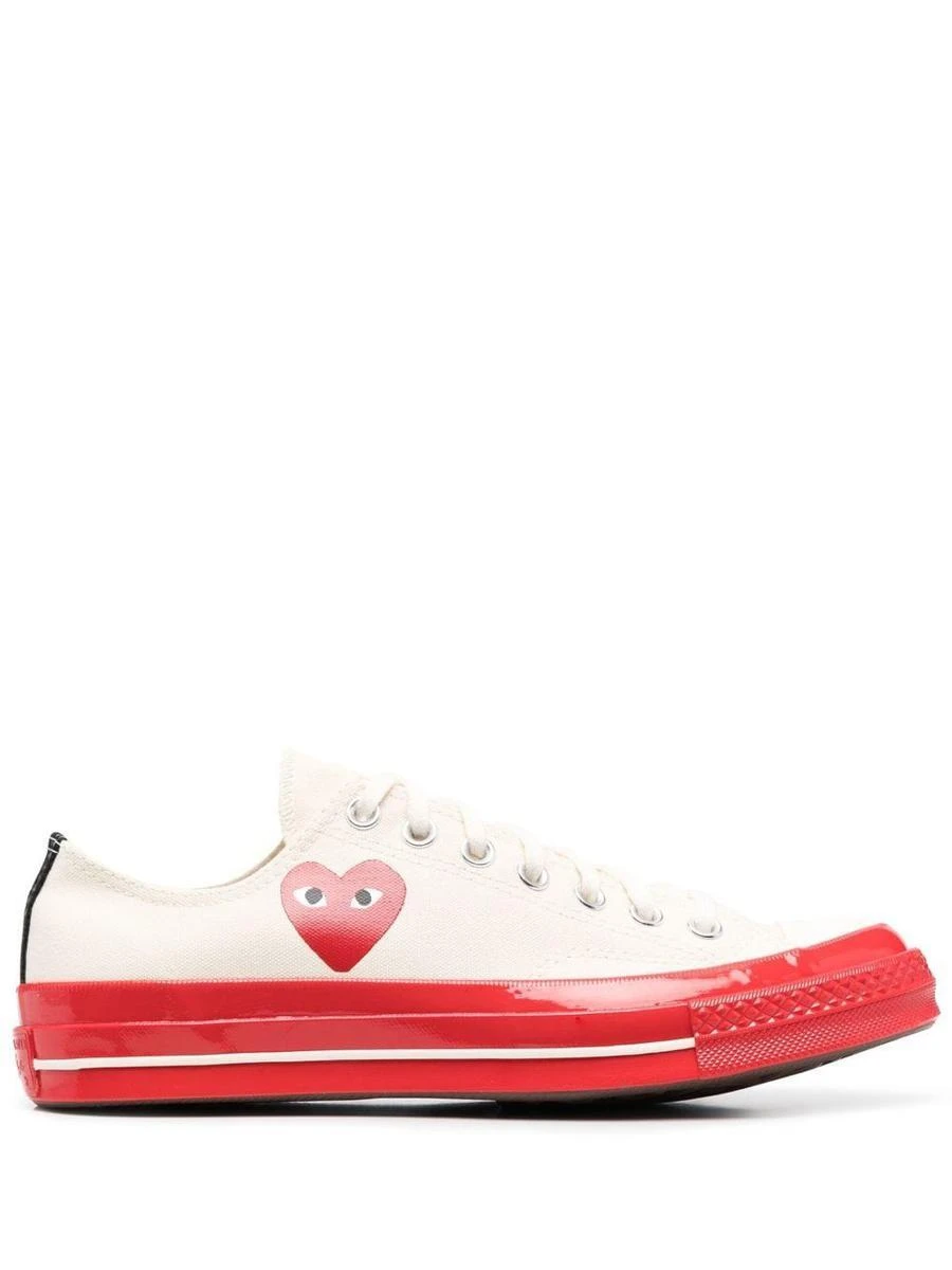商品【商品预售7天】 Comme des Garcons|Comme des Garcons 男士休闲鞋 P1K1232 白色,价格¥1160,第1张图片