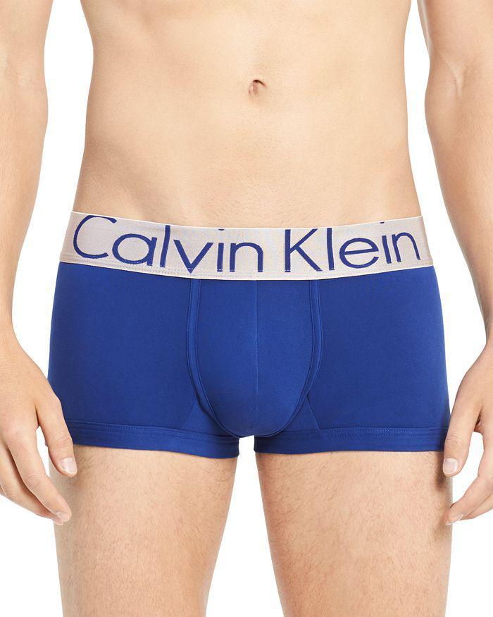 商品Calvin Klein|Steel 低腰平角内裤三件装,价格¥438,第4张图片详细描述