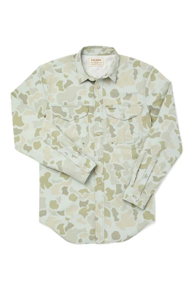 商品Filson|Men'S Twin Lakes Sport Shirt in Sage Shrub,价格¥733,第2张图片详细描述