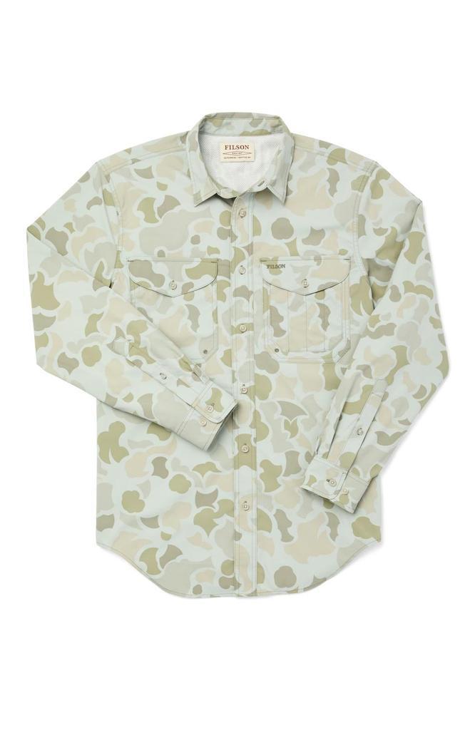 商品Filson|Men'S Twin Lakes Sport Shirt in Sage Shrub,价格¥677,第4张图片详细描述