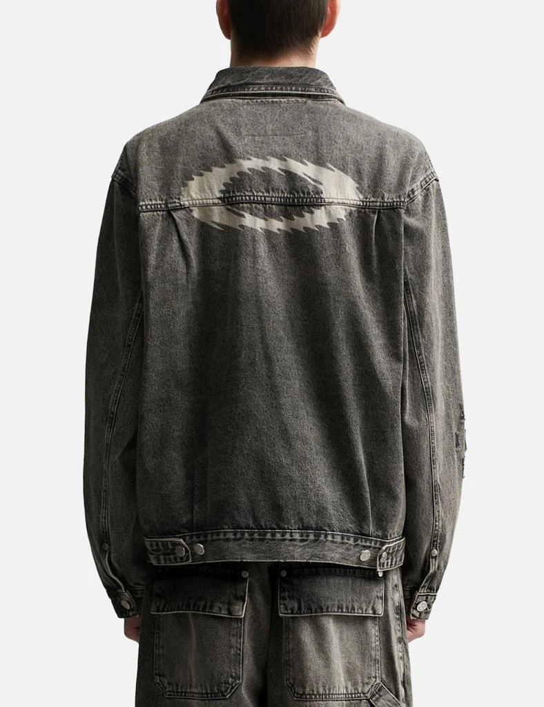 商品PIET|PIET x Oakley Distressed Denim Jacket,价格¥1705,第4张图片详细描述