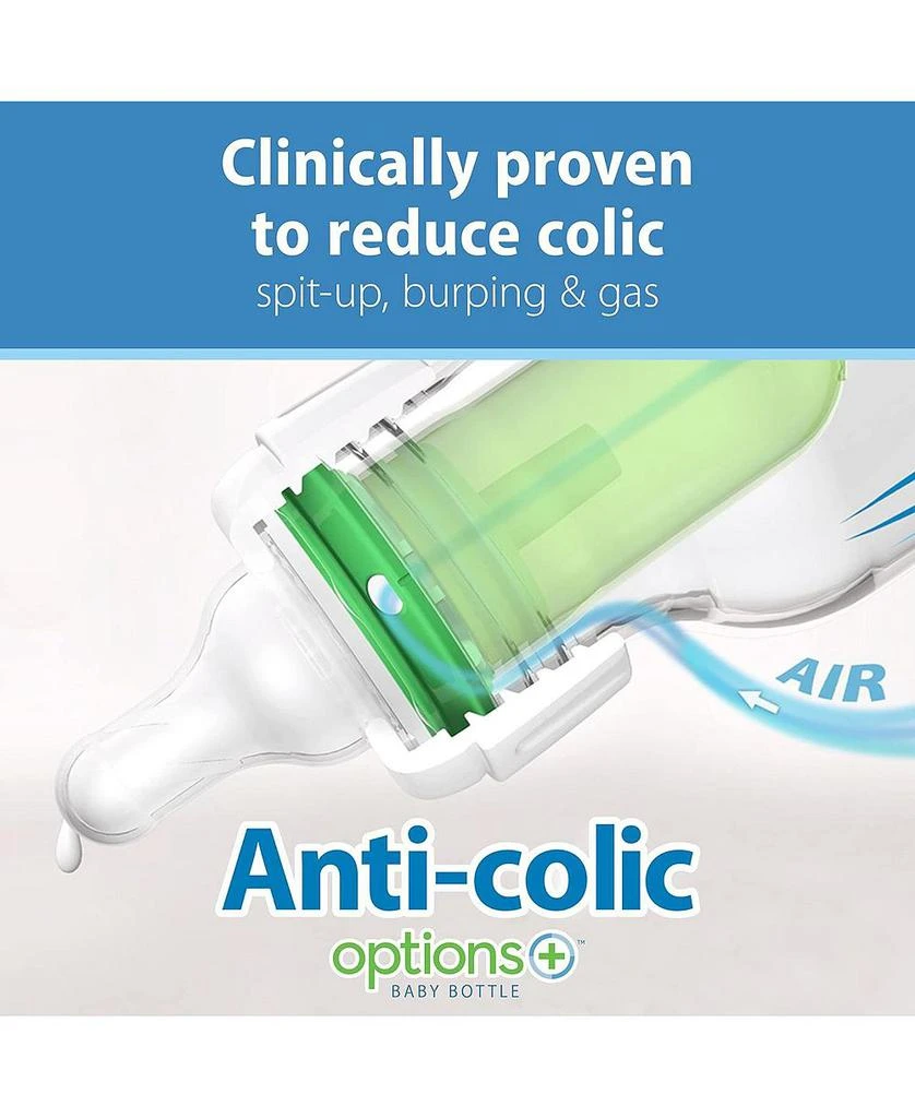 8 oz. Anti-Colic Options+ Narrow Baby Bottles, 4 Pack 商品