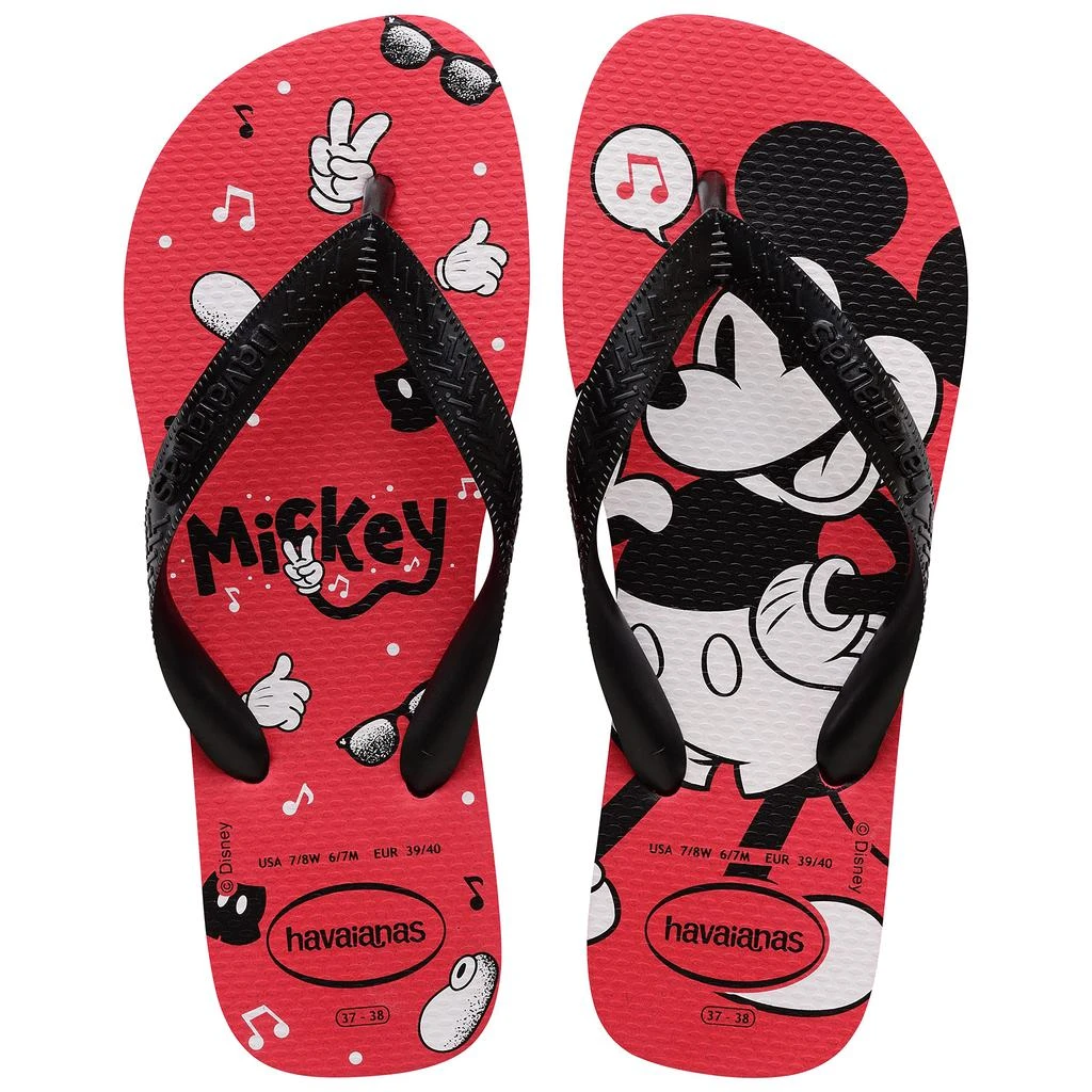 商品Havaianas|Top Disney Flip Flop Sandal (Toddler/Little Kid/Big Kid),价格¥108,第1张图片