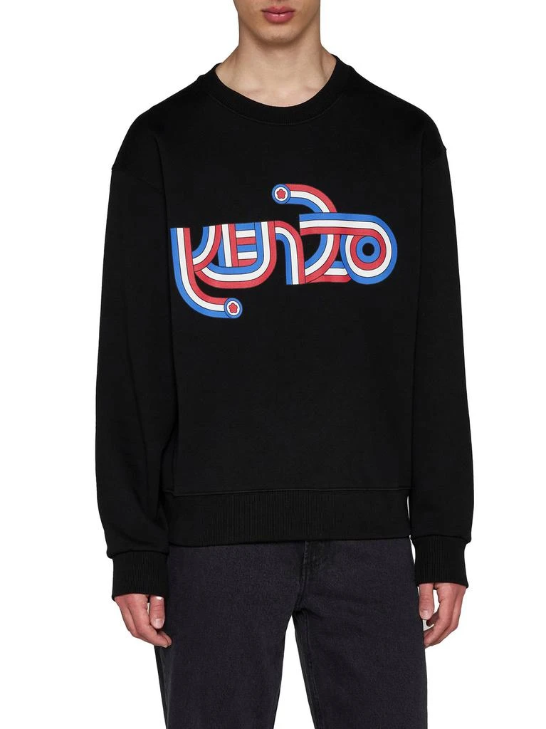 商品Kenzo|Kenzo Logo Printed Crewneck Sweatshirt,价格¥1519,第4张图片详细描述