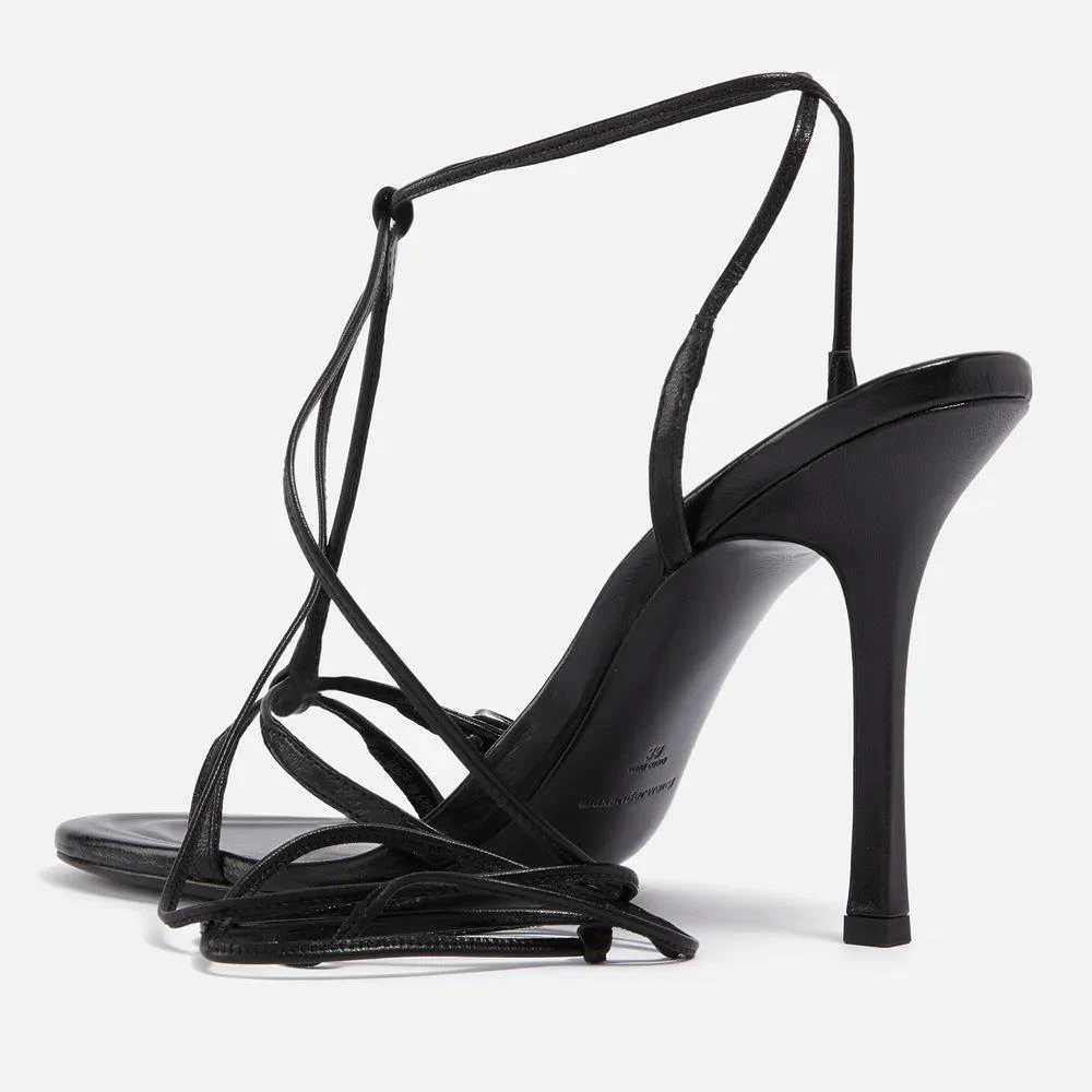 商品Alexander Wang|Alexander Wang Women's Lucienne 105 Leather Heeled Sandals,价格¥6140,第2张图片详细描述