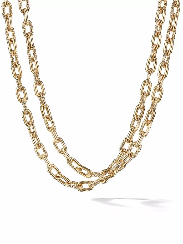 商品David Yurman|DY Madison Chain Necklace in 18K Yellow Gold, 6MM,价格¥44204,第1张图片