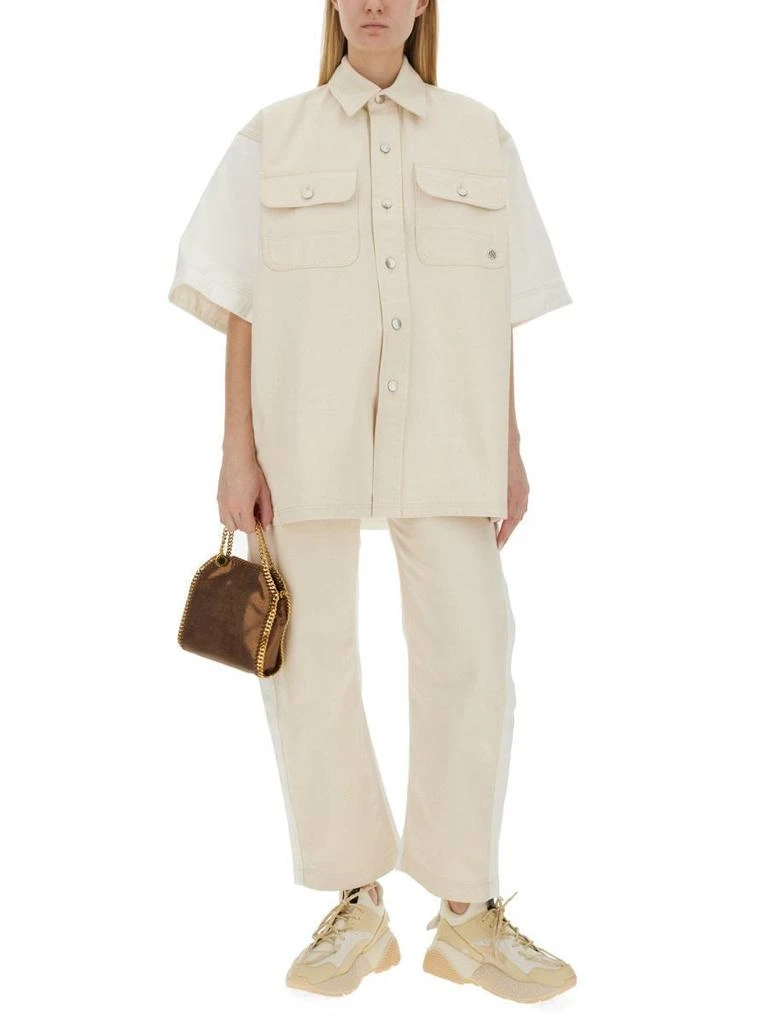 商品Stella McCartney|Stella McCartney Shirts in Beige,价格¥3803,第2张图片详细描述