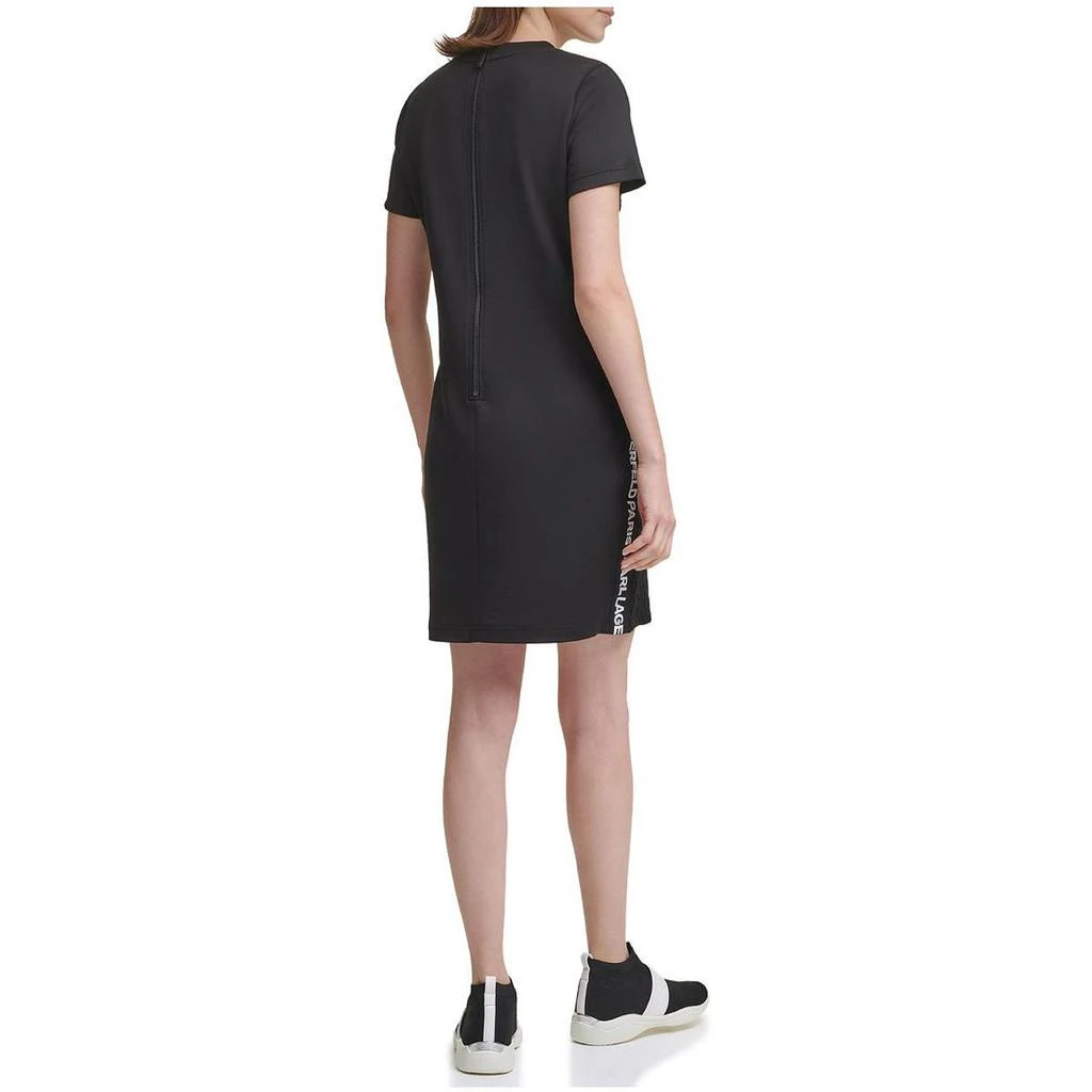 商品Karl Lagerfeld Paris|Karl Lagerfeld Paris Womens Logo Mini Wear to Work Dress,价格¥337,第2张图片详细描述