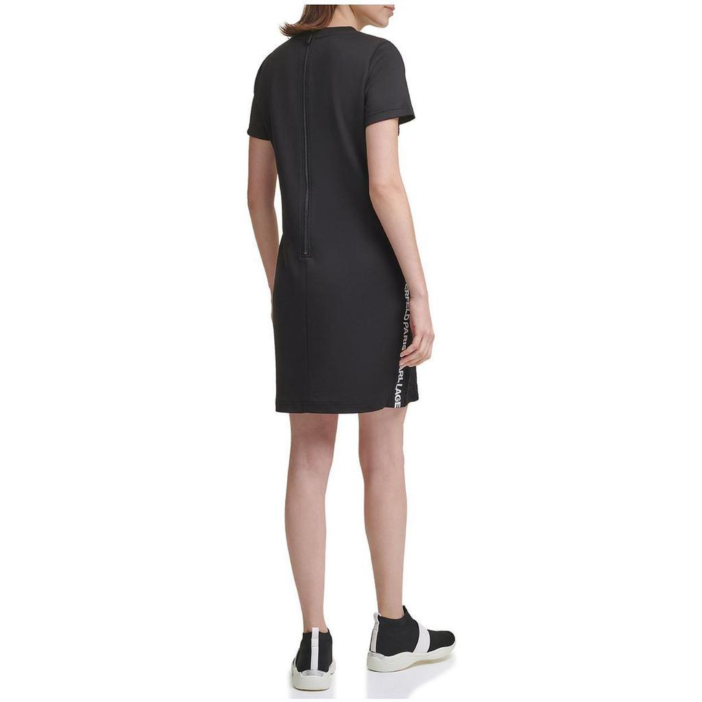 商品Karl Lagerfeld Paris|Karl Lagerfeld Paris Womens Logo Mini Wear to Work Dress,价格¥400,第4张图片详细描述