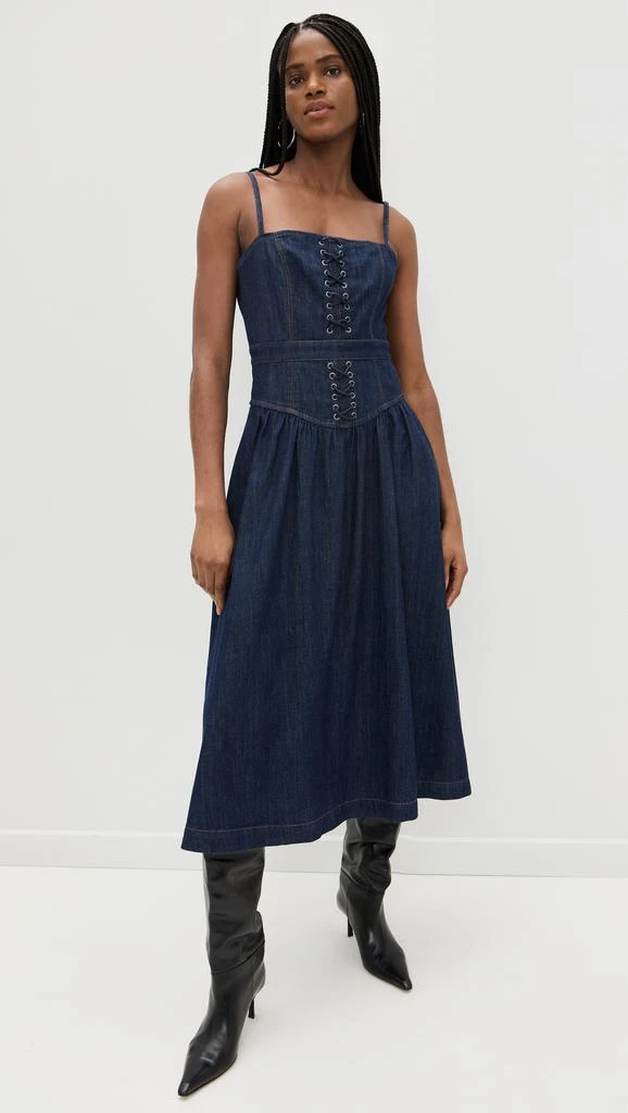 Florentina Denim Midi Dress 商品