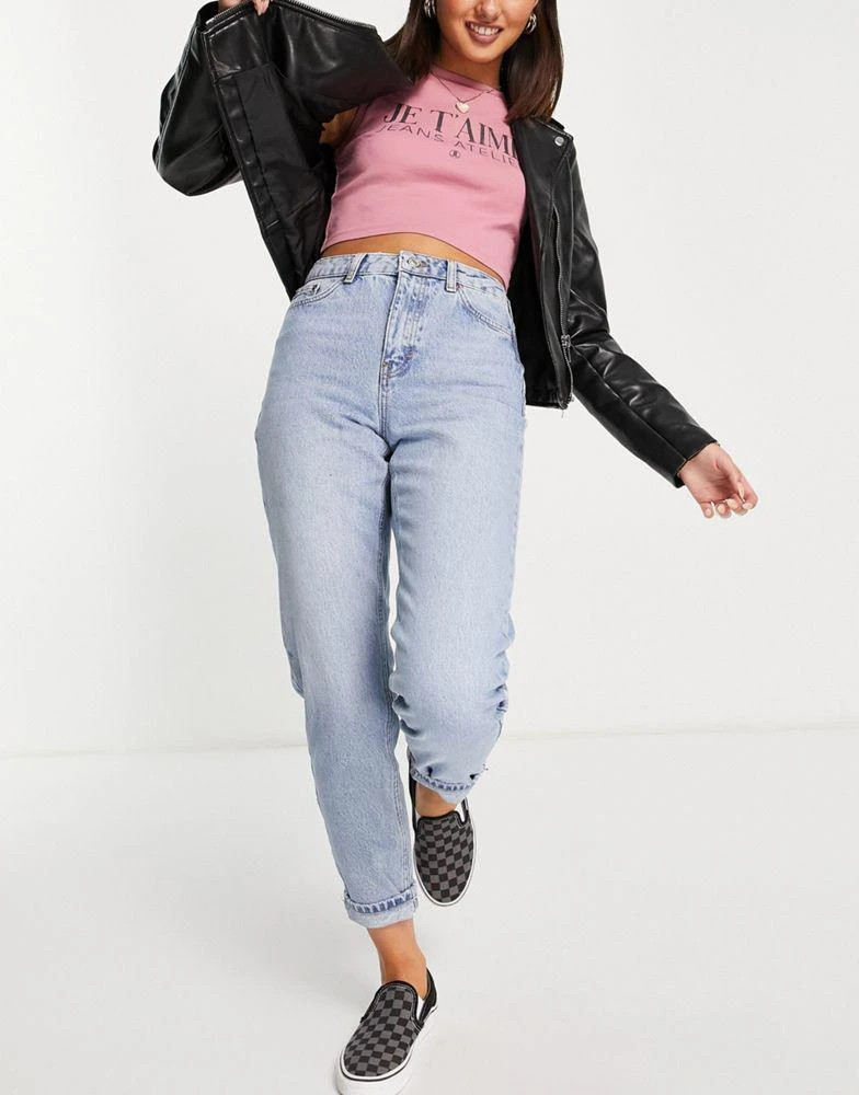 商品Topshop|Topshop Mom jean in bleach,价格¥269,第2张图片详细描述