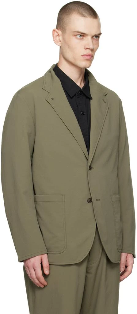 商品Nanamica|SSENSE Exclusive Khaki Alphadry Club Blazer,价格¥2882,第2张图片详细描述