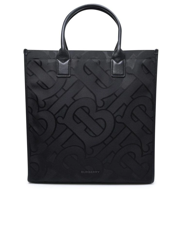 商品Burberry|Burberry Logo Detailed TB Monogram Tote Bag,价格¥5322,第1张图片