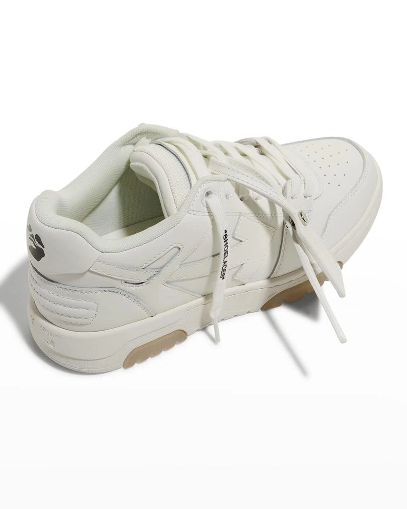 商品Off-White|Out Of Office Arrow Leather Sneakers,价格¥2196,第3张图片详细描述