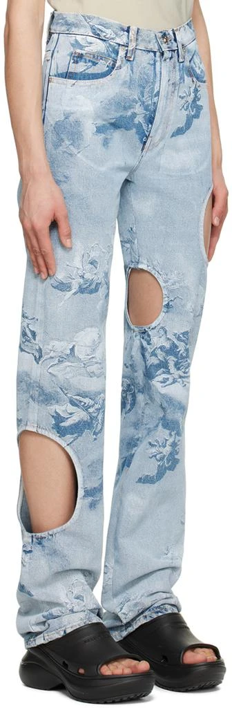 商品Off-White|Blue Sky Meteor Cool Jeans,价格¥2335,第2张图片详细描述