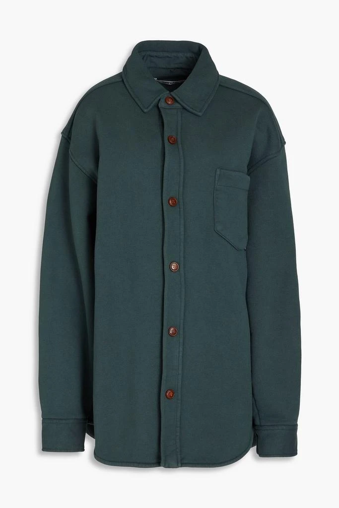 商品Alexander Wang|French cotton-terry jacket,价格¥1673,第1张图片