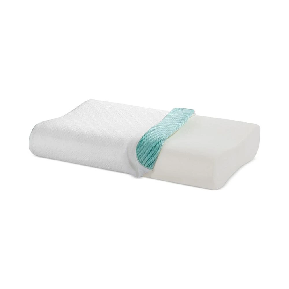 Natural Comfort Contour Memory Foam Pillow, Standard, Created For Macy's 商品