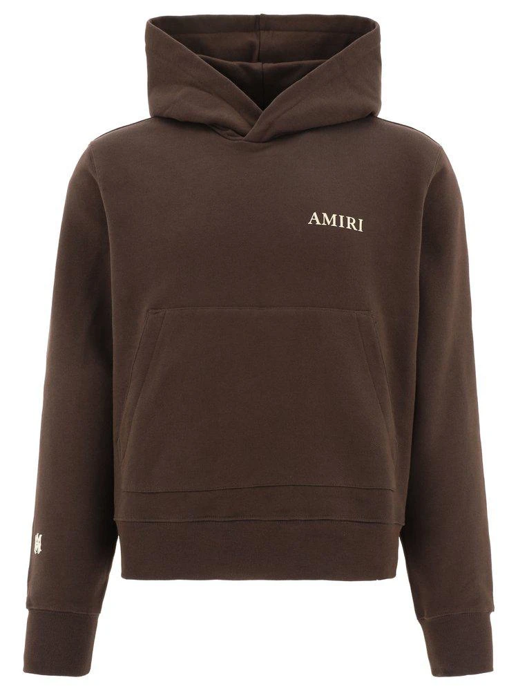 商品AMIRI|Amiri Logo-Printed Long-Sleeved Hoodie,价格¥5926,第1张图片