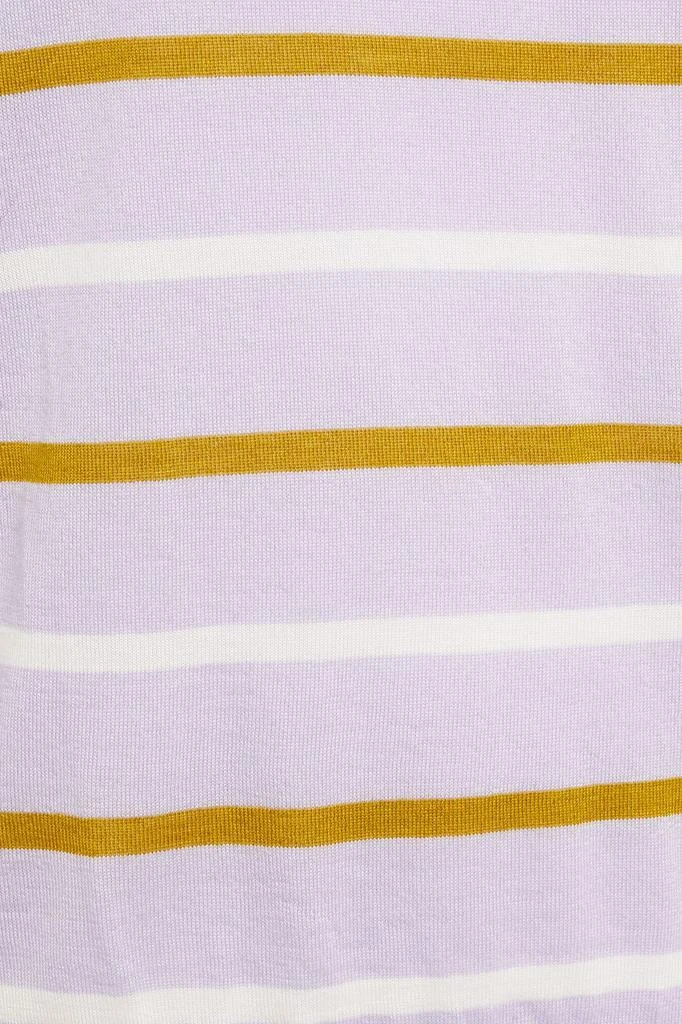 商品Loro Piana|Striped cashmere and silk-blend sweater,价格¥2283,第2张图片详细描述