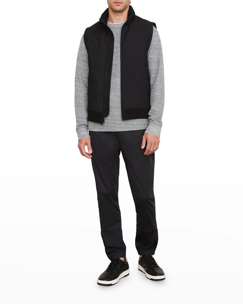 商品Vince|Men's Modern Quilted Zip-Front Vest,价格¥1500,第1张图片