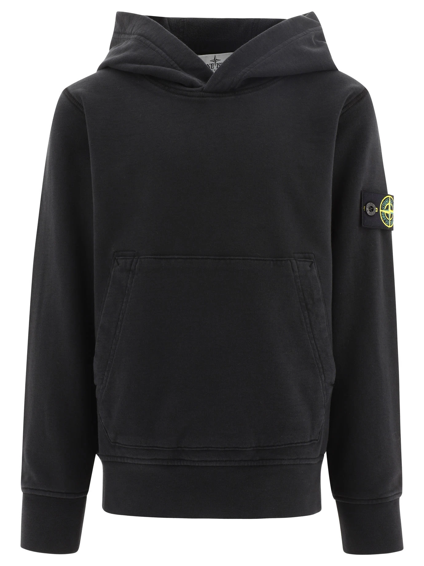 商品【商品预售7天】 Stone Island|Stone Island 男童卫衣 781661640V0029 黑色,价格¥888,第1张图片