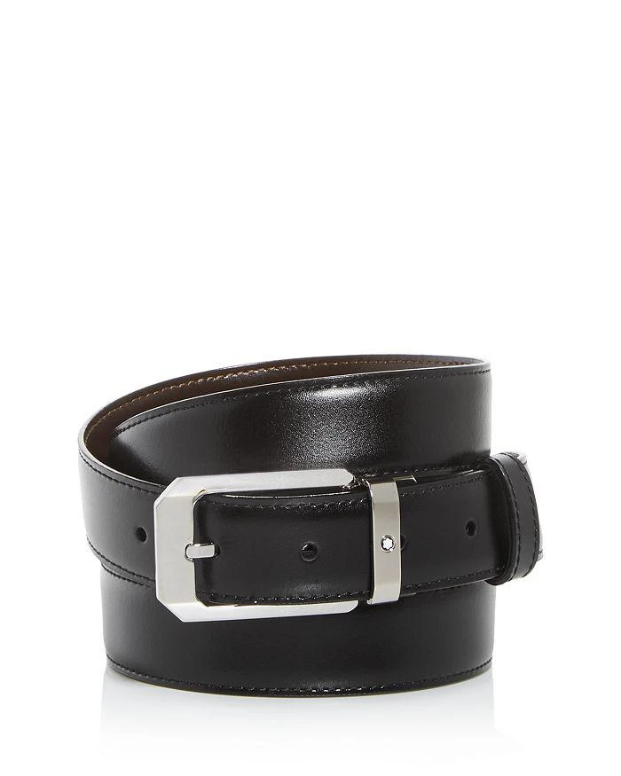 商品MontBlanc|Men's Classic Reversible Leather Belt,价格¥2843,第1张图片详细描述