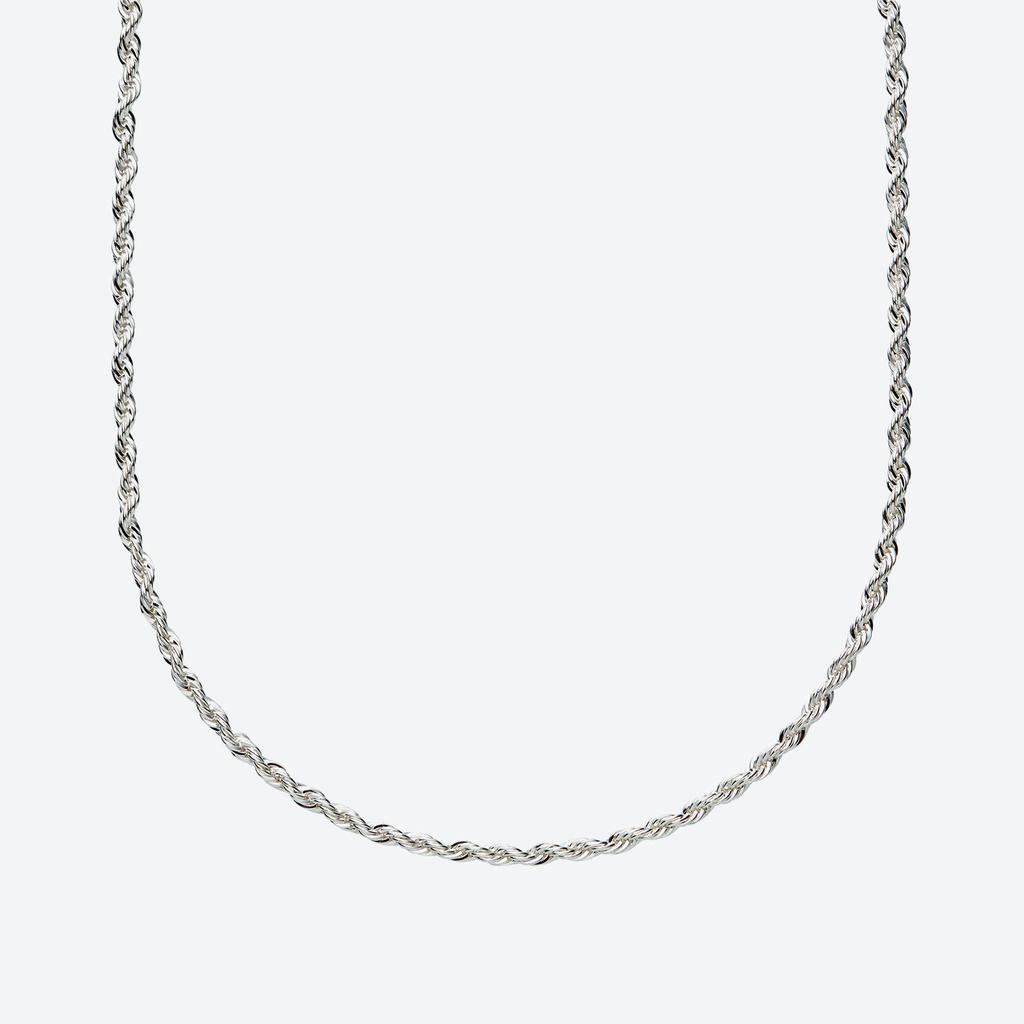 Crystal Haze Women's Rope Chain - 50cm - Silver商品第2张图片规格展示