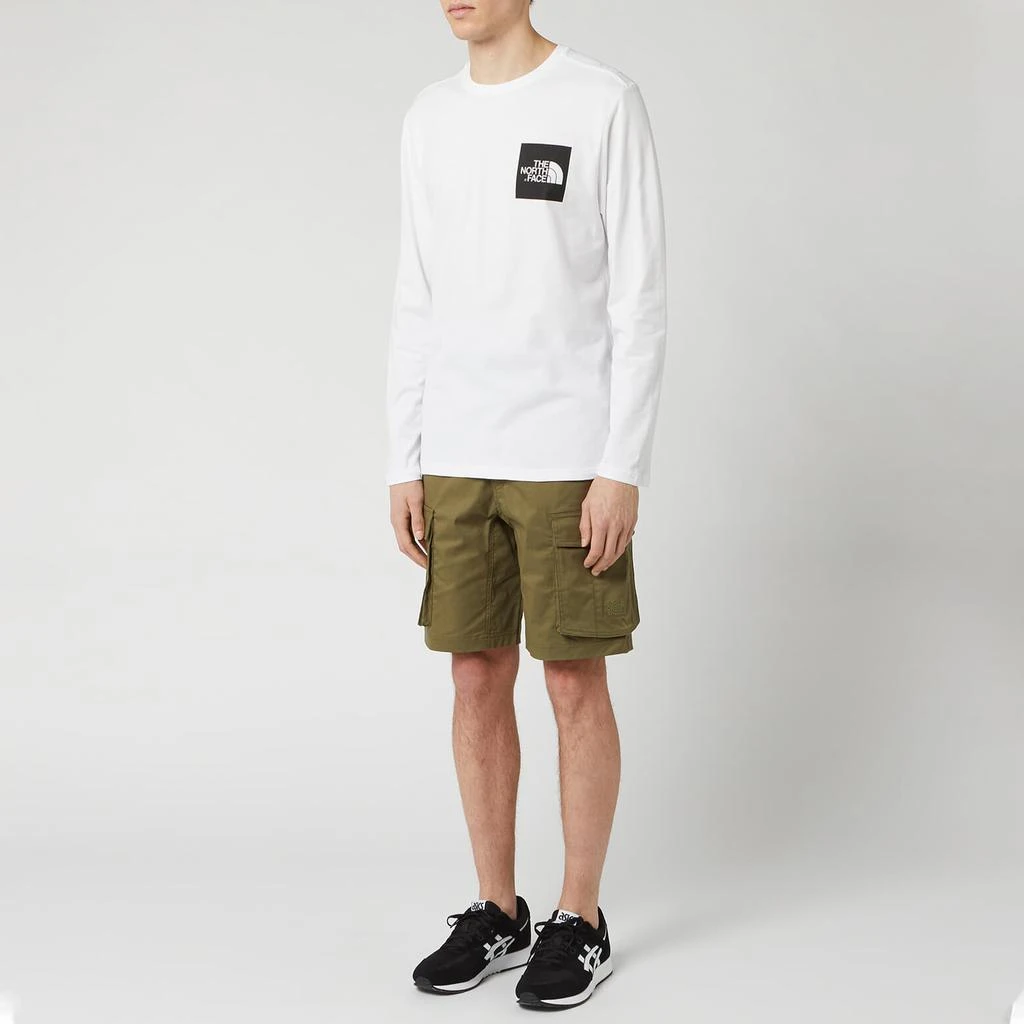 商品The North Face|The North Face Men's Long Sleeve Fine T-Shirt - TNF White,价格¥194,第3张图片详细描述