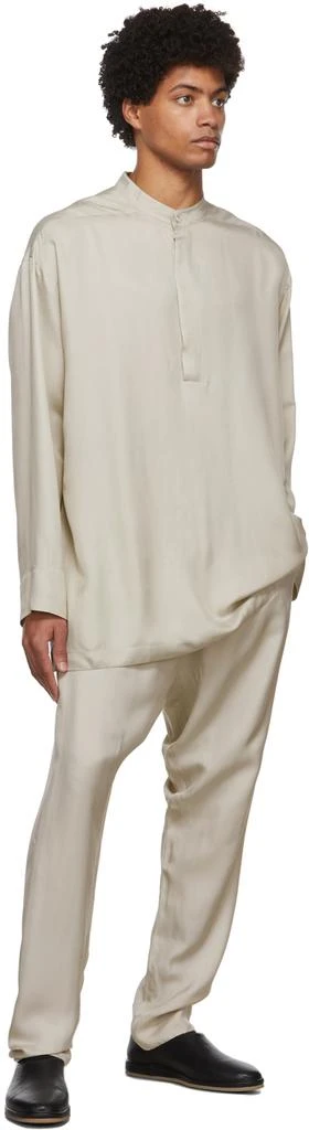 商品Fear of god|Beige Silk Lounge Pants,价格¥2707,第4张图片详细描述