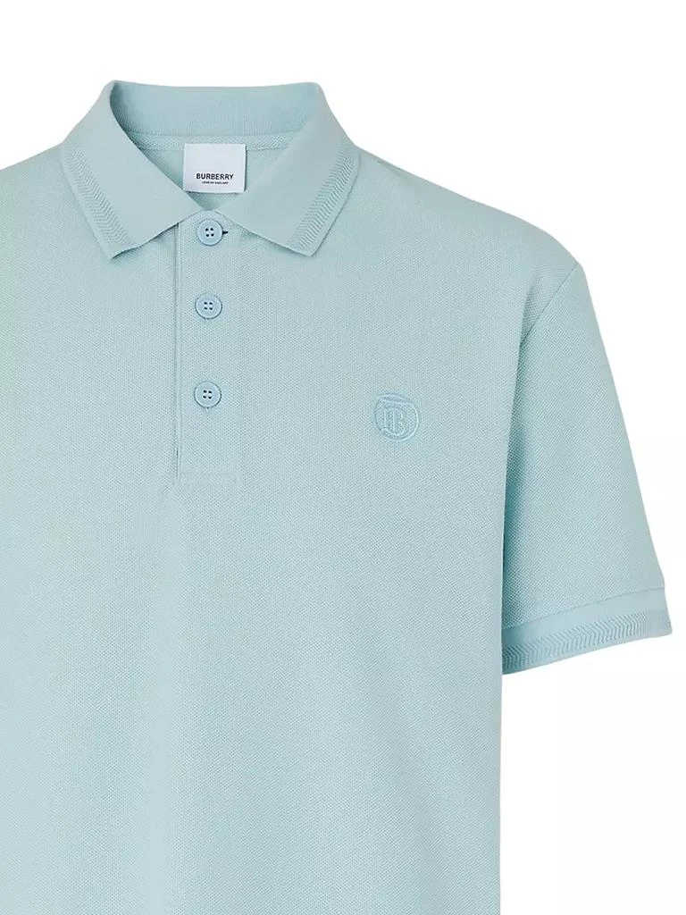 商品Burberry|Eddie Organic Cotton Polo Shirt,价格¥3597,第2张图片详细描述