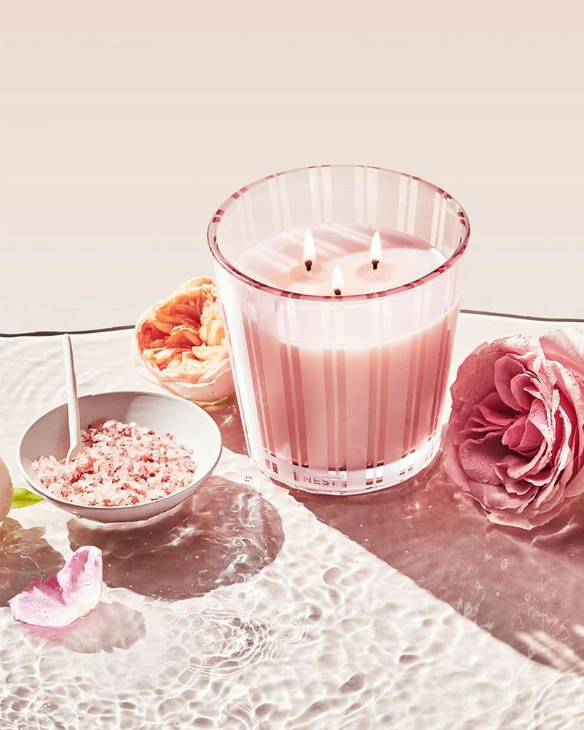 商品NEST New York|21.2 oz. Himalayan Salt & Rosewater 3-Wick Candle,价格¥625,第3张图片详细描述