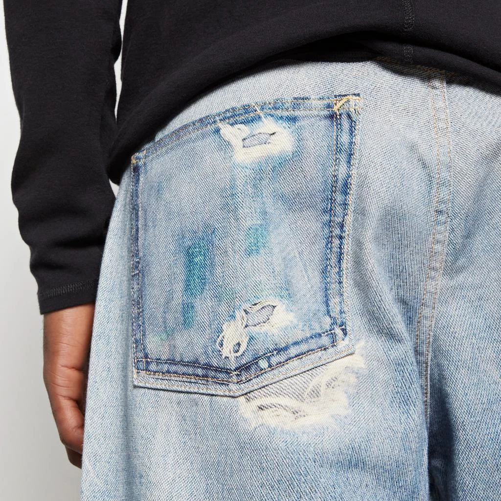 商品Our Legacy|Our Legacy Third Cut Distressed Denim Wide-Leg Jeans,价格¥3814,第4张图片详细描述