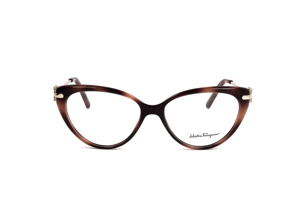 商品Salvatore Ferragamo|Salvatore Ferragamo Eyewear Cat-Eye Glasses,价格¥1169,第1张图片