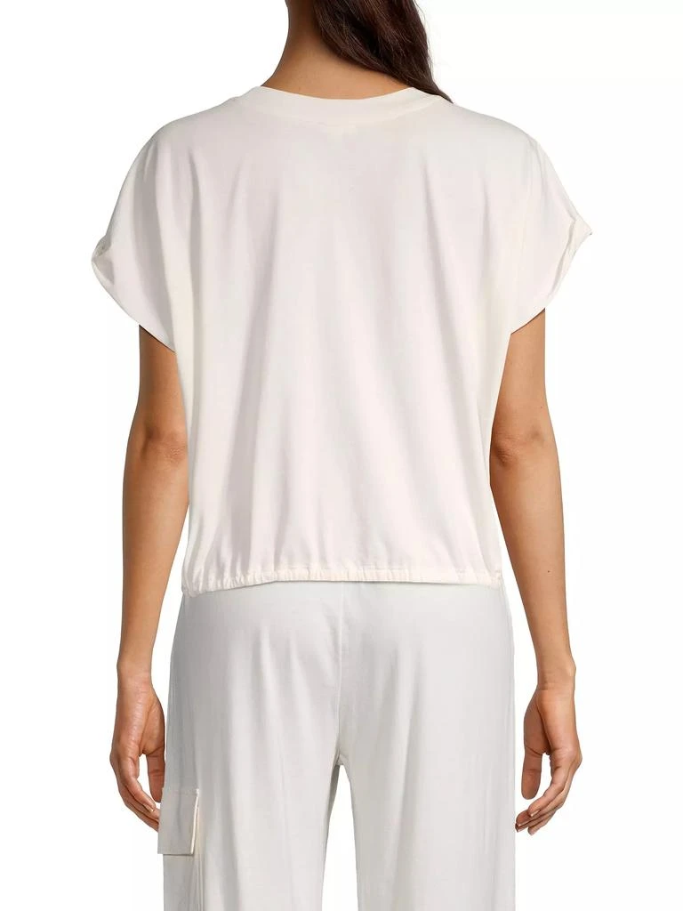商品Skin|Caylie Cotton Drawstring Top,价格¥268,第5张图片详细描述