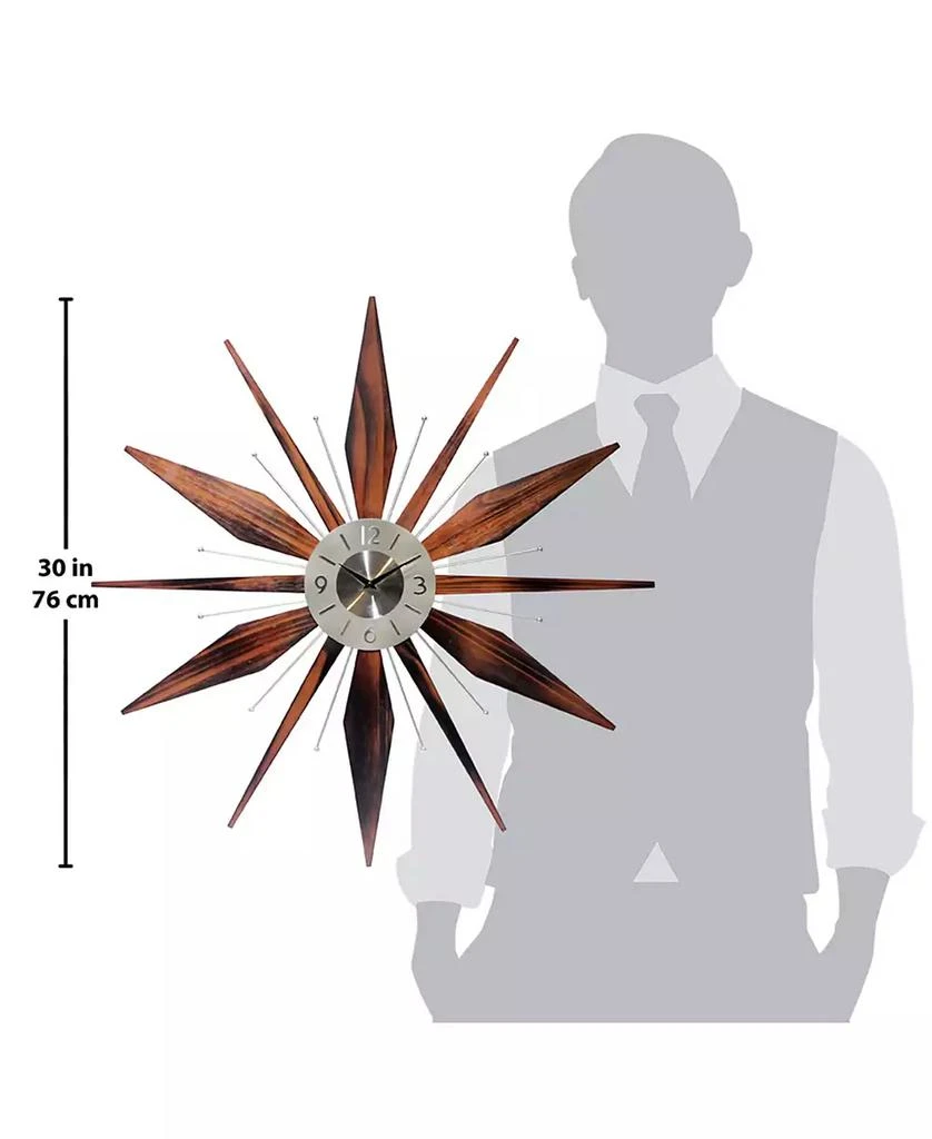 商品Infinity Instruments|Starburst Wall Clock,价格¥1149,第5张图片详细描述